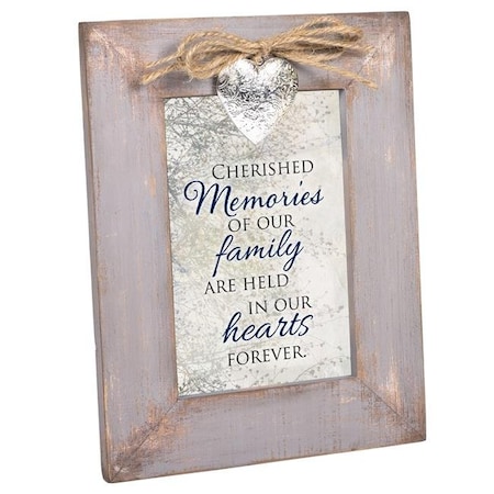 Dicksons Dicksons LF47GR Memories Family Hearts Forever Photo Frame - 4 x 6 in. LF47GR